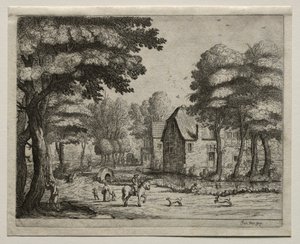 Taş Köprü by Jan van Goyen