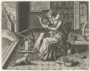 Bir iç kız kurusu by Jan van Halbeeck