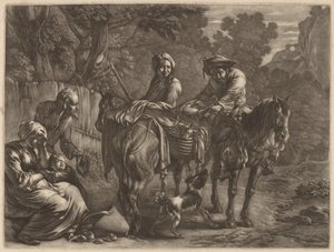 atlı soyguncular by Jan van Huchtenburgh