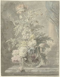 Çiçekli Vazo by Jan van Huysum (possibly)