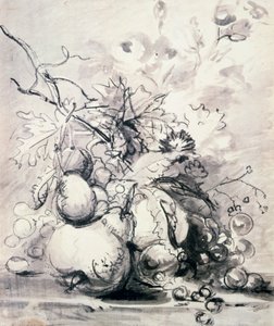 Meyve Natürmort, 1700 - 1749. by Jan van Huysum