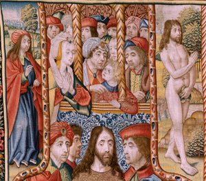 Flaman halısı. The Life of the Virgin dizisinden bölümler. Kehanetler Mesih