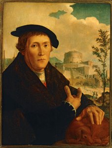 Hümanist bir ... by Jan van Scorel