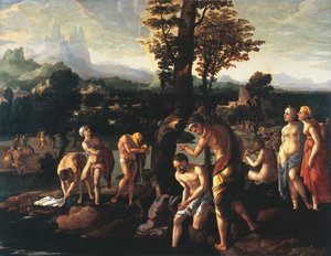 Mesih'in Vaftizi, Jan van Scorel (1495-1562), tuval üzerine yağlı boya