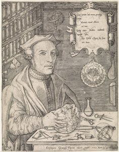 Portret van Gemma Frisius by Jan van Stalburch