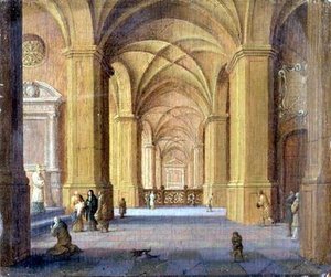 Tapınaktaki Sunum by Jan van Vucht