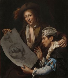 1672 Fransız İşgali Üzerine Alegori by Jan van Wyckersloot