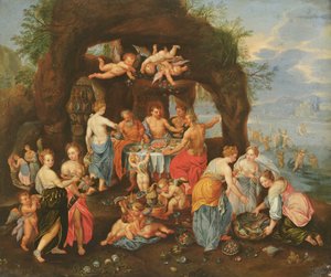 Tanrıların Bayramı by Jan van and Balen, Hendrik van Kessel