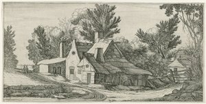 Çiftlikler ile manzara by Jan van de Velde (II) (manner of)