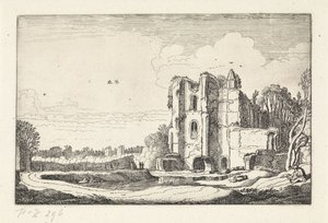 Brederode kasteel Kalesi Harabeleri Manzaralar (dizi başlığı) Amenissimae aliquot requculae (dizi başlığı) by Jan van de Velde (II)