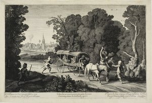 Soyguncular Bir Antrenöre Saldırdı by Jan van de Velde II