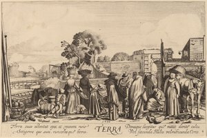 Toprak by Jan van de Velde II after Willem Buytewech
