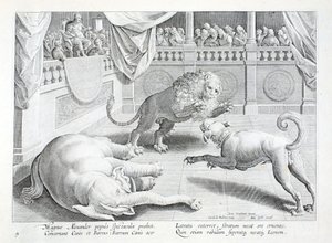 Büyük İskender, Jan Collaert (1566-1628) tarafından oyulmuş 