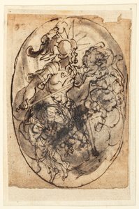 Bir Cameo için Tasarım by Jan van der Straet, called Stradanus