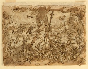 Diana (Avcılık) by Jan van der Straet, called Stradanus