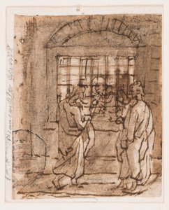 Aziz Peter hapiste by Jan van der Straet, called Stradanus