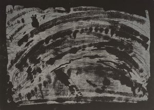 Poisoned Earth II, 2013 (Testere gravürü)
