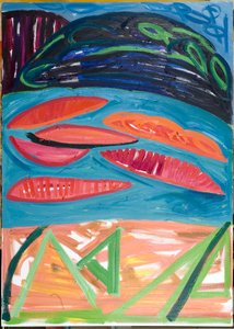 Sadece yenilmeziz (II), 2007 (tuval üzerine yağlı boya)