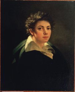 Janos Rombauer (1782-1849) 1813 Devlet A. Puşkin Güzel Sanatlar Müzesi, Moskova tarafından "Otoportre" Tablosu by Janos Rombauer