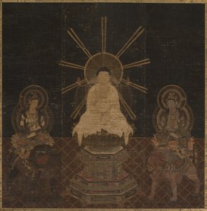 Sakyamuni Üçlüsü by Japan, Kamakura period