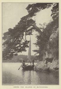 Matsushima adaları arasında by Japanese Photographer