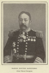 Baron Doktor Saneyoshi, Deniz Kuvvetleri Baş Cerrahı by Japanese Photographer