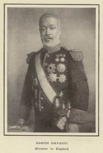 İngiltere Bakanı Baron Hayashi by Japanese Photographer