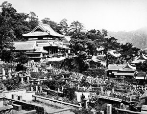 En azından bu aralığın el MP üyesi kelimesi kelimesine-kasaba, Nagasaki, c. 1860-80 by Japanese Photographer