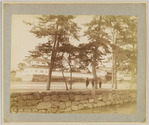 Nijō Kalesi, Kyoto, Japonya (s/b fotoğraf) by Japanese Photographer