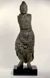 Dört Köşenin Koruyucu Kralı, 12. yüzyıl (ahşap oyma)