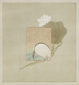 Hediye Örtüsü, Meiji Dönemi (1868-1912) (işlemeli ipliklerle boyanmış ipek) by Japanese School