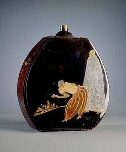 Barut şişesi (vernikli ahşap) (117750