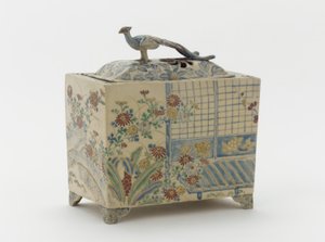 Tütsü brülörü, Kyoto, Kyoto-fu, Edo dönemi, 18. yüzyılın son yarısı veya 19. yüzyılın başı (seramik) by Japanese School