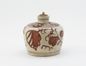 Şeker peletleri için kavanoz, Hyogo ili, Edo dönemi, 19. yüzyılın başları (seramik)