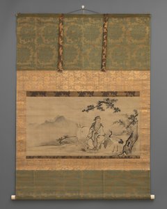Jurojin ve Geyik by Japanese School