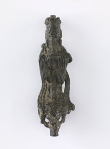 Büyük sake şişesi, Kujiri Köyü, Gifu Eyaleti, Edo dönemi (seramik) by Japanese School
