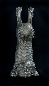 Çin aslanı şeklinde parfüm brülörü (bronz) by Japanese School