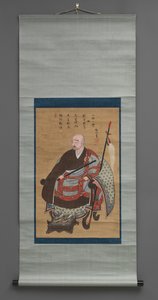 Bir Zen rahibinin portresi by Japanese School