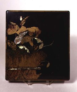Ekran, sedef kakma, Japonca by Japanese School