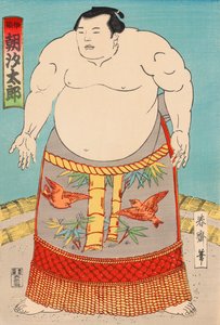 Tesmo W Les ster Asashio Taro by Japanese School