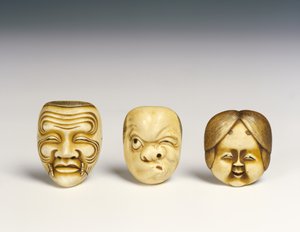 üç maske by Japanese School