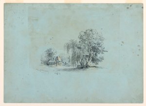 ülke sahnesi by Jasper Francis Cropsey