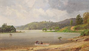 Wawayanda Gölü, New Jersey by Jasper Francis Cropsey