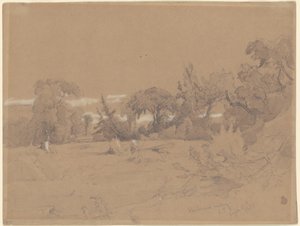 Şerberne Vadisi by Jasper Francis Cropsey