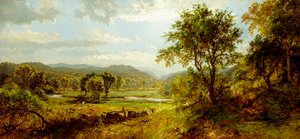 Testere Değirmeni Nehri, by Jasper Francis Cropsey