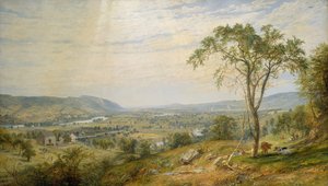 Wyoming Vadisi, 1865. by Jasper Francis Cropsey