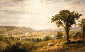 Wyoming Vadisi, Pensilvanya, 1864. by Jasper Francis Cropsey