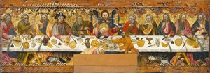 Son Akşam Yemeği, c.1370-1400 (ahşap üzerine tempera)