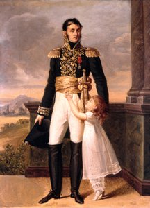 General Junot ve kızı Josephine, c. 1805 (resim) by Jean Baptiste (attr. to) Isabey