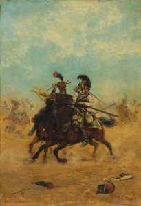 Renkler için Savaş by Jean Baptiste Edouard Detaille